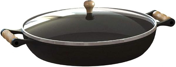 Frigideira Paella Ferro Fundido 36 Cm